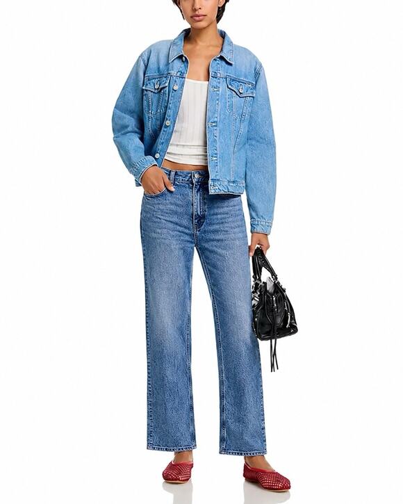 Rebecca Minkoff Denim - Rebecca Minkoff Ankle Kick Jeans Women’s Size 27 High Rise Crop Flare Denim